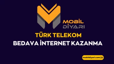 Türk Telekom Bedava İnternet Kazanma