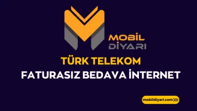 Türk Telekom Faturasız Bedava İnternet
