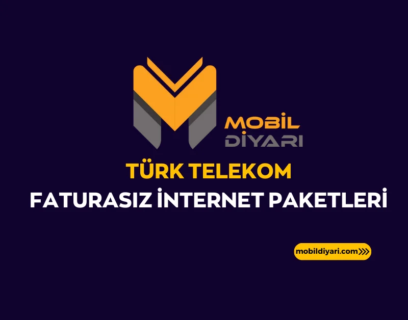 Türk Telekom Faturasız İnternet Paketleri