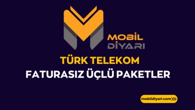 Türk Telekom Faturasız Üçlü Paketler