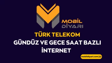 Türk Telekom Gündüz ve Gece Saat Bazlı İnternet