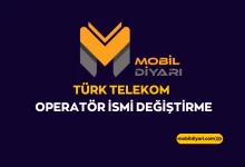 Türk Telekom Operatör İsmi Değiştirme
