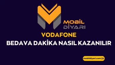 Vodafone Bedava Dakika Nasıl Kazanılır