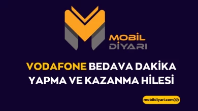 Vodafone Bedava Dakika Yapma ve Kazanma Hilesi