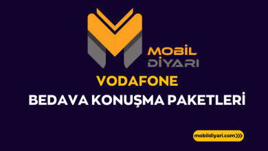 Vodafone Bedava Konuşma Paketleri