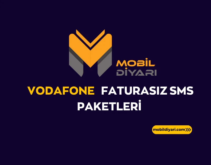 Vodafone Faturasız SMS Paketleri