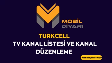 Turkcell TV Kanal Listesi ve Kanal Düzenleme