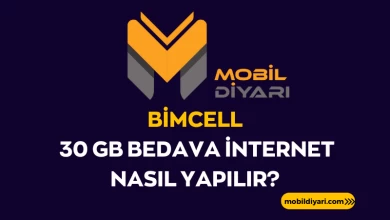Bimcell 30 GB Bedava İnternet Nasıl Yapılır