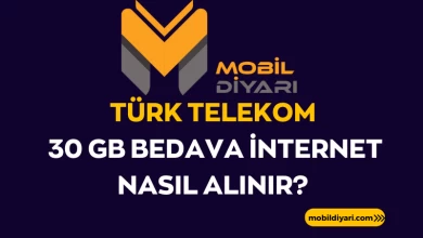 Türk Telekom 30 GB Bedava İnternet Nasıl Alınır