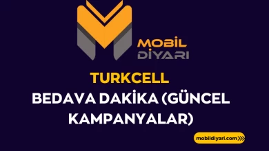 Turkcell Bedava Dakika (Güncel Kampanyalar)