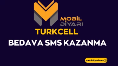 Turkcell Bedava SMS Kazanma