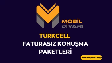 Turkcell Faturasız Konuşma Paketleri