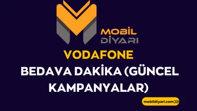 Vodafone Bedava Dakika (Güncel Kampanyalar)