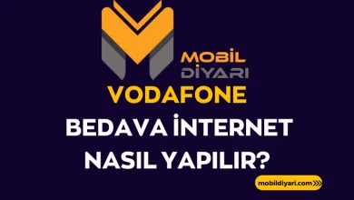 Vodafone Bedava İnternet Nasıl Yapılır