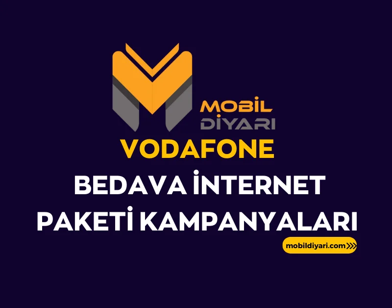 Vodafone Bedava İnternet Paketi Kampanyaları