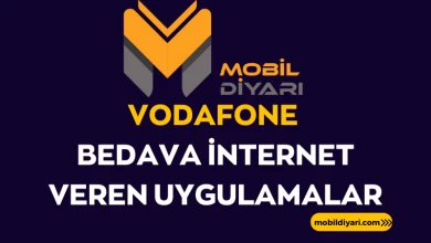 Vodafone Bedava İnternet Veren Uygulamalar