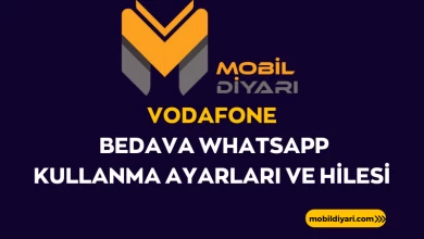 Vodafone Bedava Whatsapp Kullanma Ayarları ve Hilesi