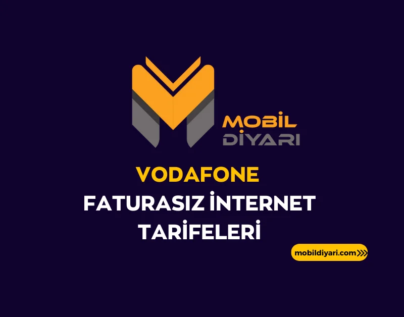 Vodafone Faturasız İnternet Tarifeleri