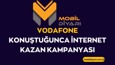 Vodafone Konuştuğunca İnternet Kazan Kampanyası