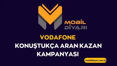 Vodafone Konuştukça Aran Kazan Kampanyası