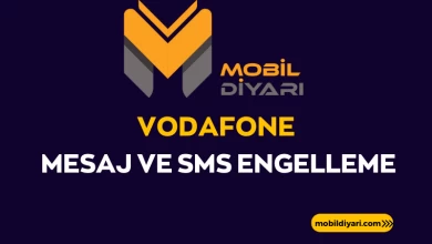 Vodafone Mesaj ve SMS Engelleme