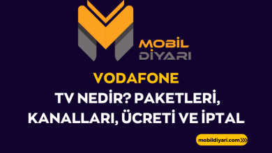 Vodafone TV Nedir Paketleri, Kanalları, Ücreti ve İptal