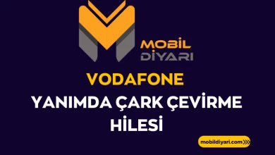 Vodafone Yanımda Çark Çevirme Hilesi