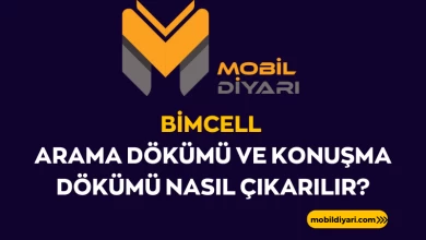 Bimcell Arama Dökümü ve Konuşma Dökümü Nasıl Çıkarılır