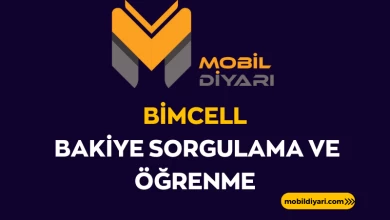 Bimcell Bakiye Sorgulama ve Öğrenme