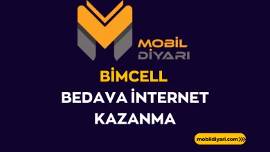 Bimcell Bedava İnternet Kazanma