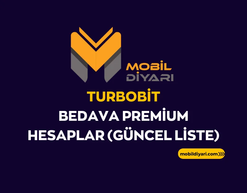Turbobit Bedava Premium Hesaplar (Güncel Liste)