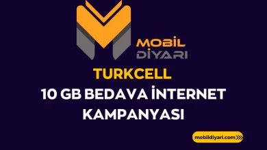 Turkcell 10 GB Bedava İnternet Kampanyası