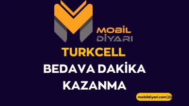 Turkcell Bedava Dakika Kazanma