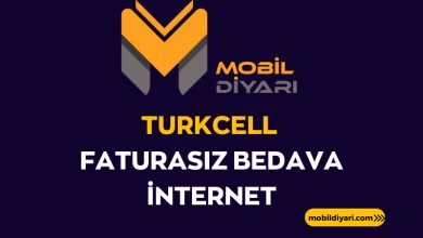 Turkcell Faturasız Bedava İnternet