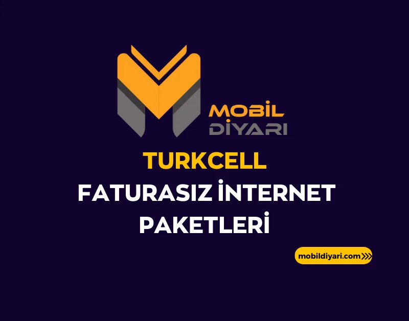 Turkcell Faturasız İnternet Paketleri