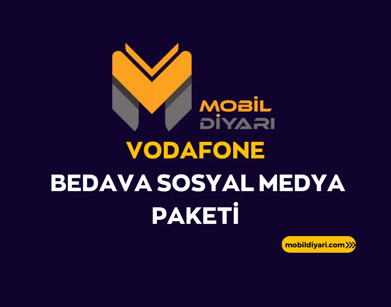 Vodafone Bedava Sosyal Medya Paketi