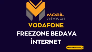 Vodafone FreeZone Bedava İnternet