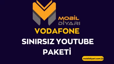 Vodafone Sınırsız Youtube Paketi