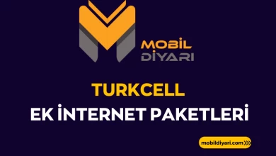 Turkcell Ek İnternet Paketleri