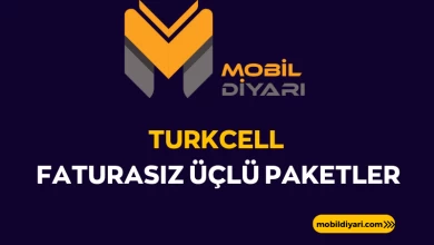Turkcell Faturasız Üçlü Paketler
