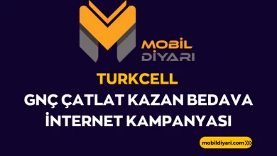 Turkcell GNÇ Çatlat Kazan Bedava İnternet Kampanyası