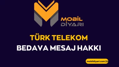 Türk Telekom Bedava Mesaj Hakkı 