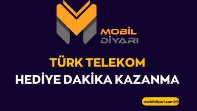 Türk Telekom Hediye Dakika Kazanma 