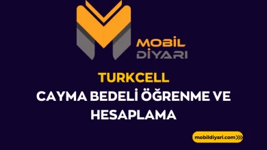 Turkcell Cayma Bedeli Öğrenme ve Hesaplama