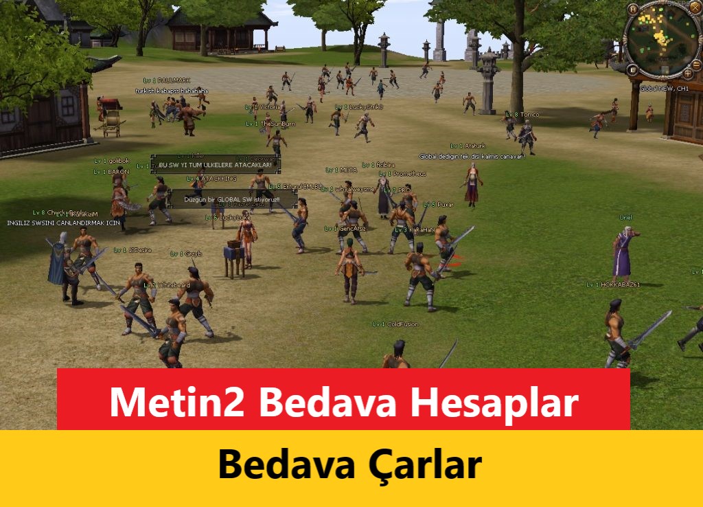 Metin2 Bedava Hesaplar