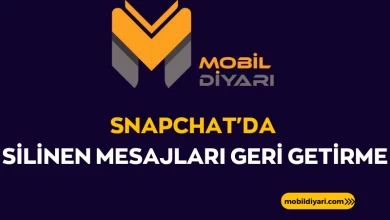 Snapchat'da Silinen Mesajları Geri Getirme