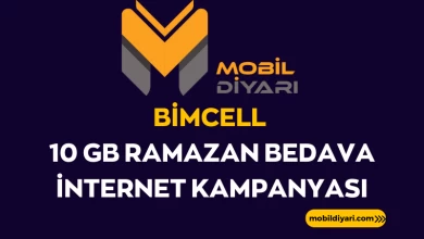 BİMcell 10 GB Ramazan Bedava İnternet Kampanyası