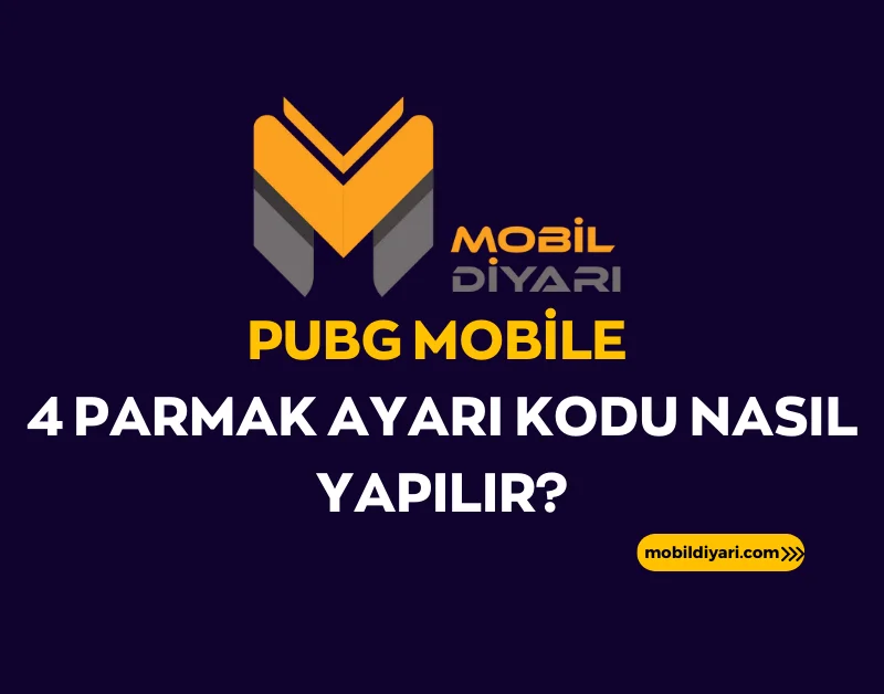 Pubg Mobile 4 Parmak Ayarı Kodu Nasıl Yapılır