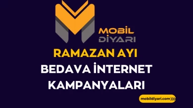 Ramazan Ayı Bedava İnternet Kampanyaları