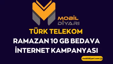 Türk Telekom Ramazan 10 GB Bedava İnternet Kampanyası